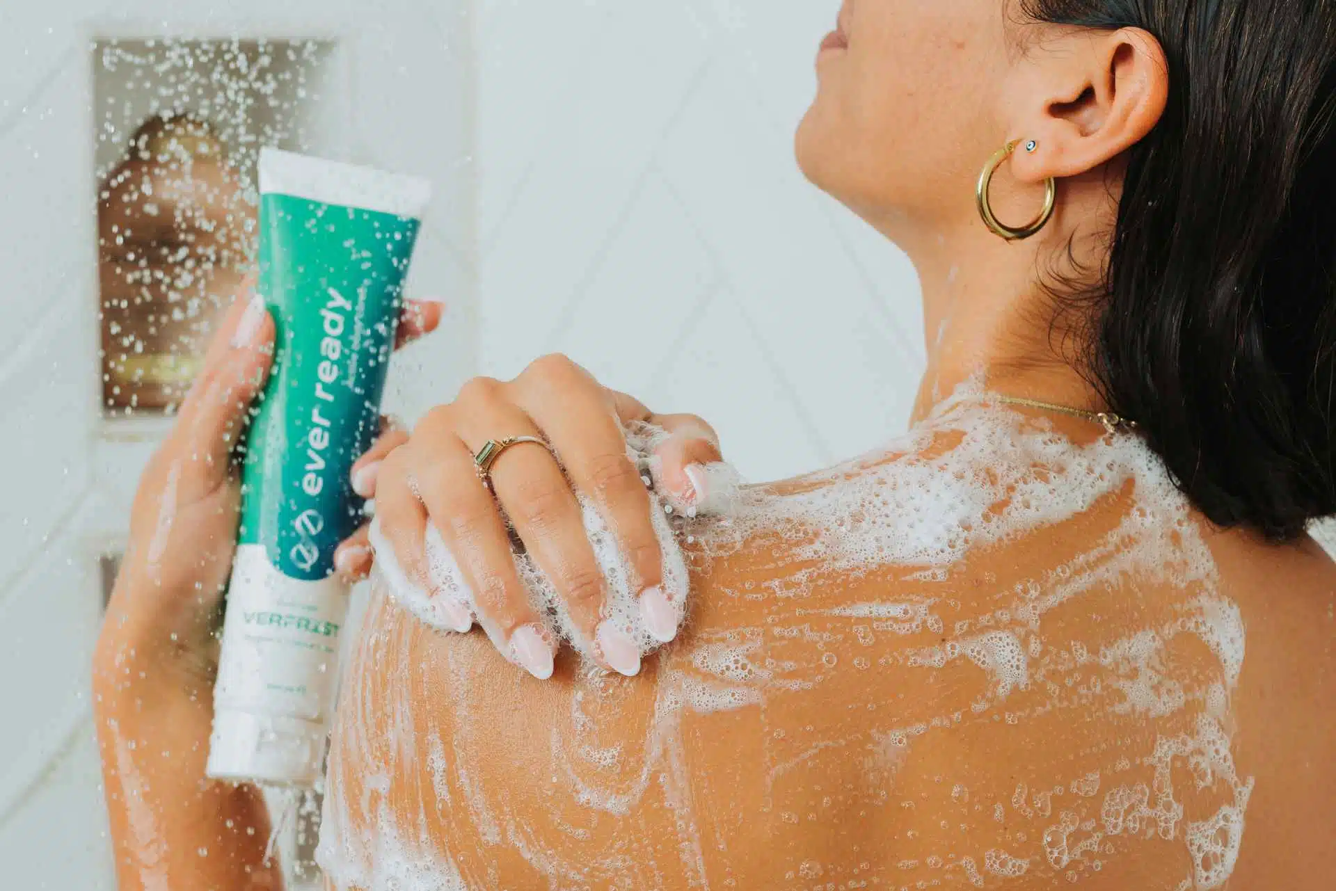 Douchegel van Ever Ready met een frisse geur