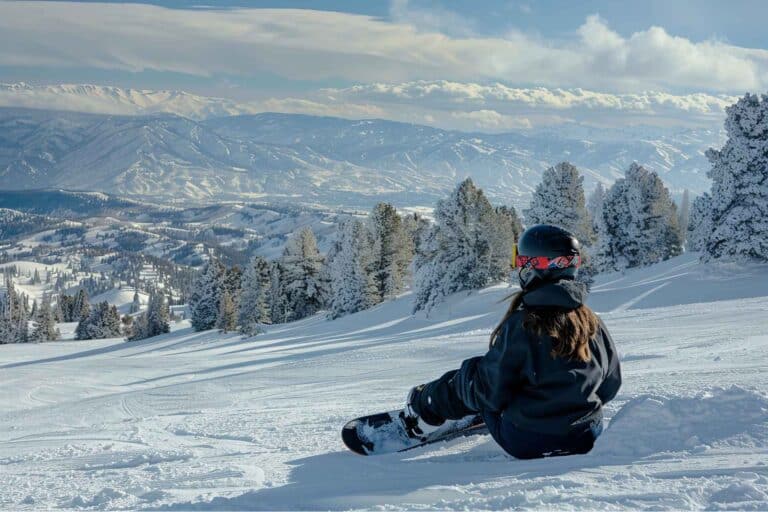 Zere knieën tijdens wintersport