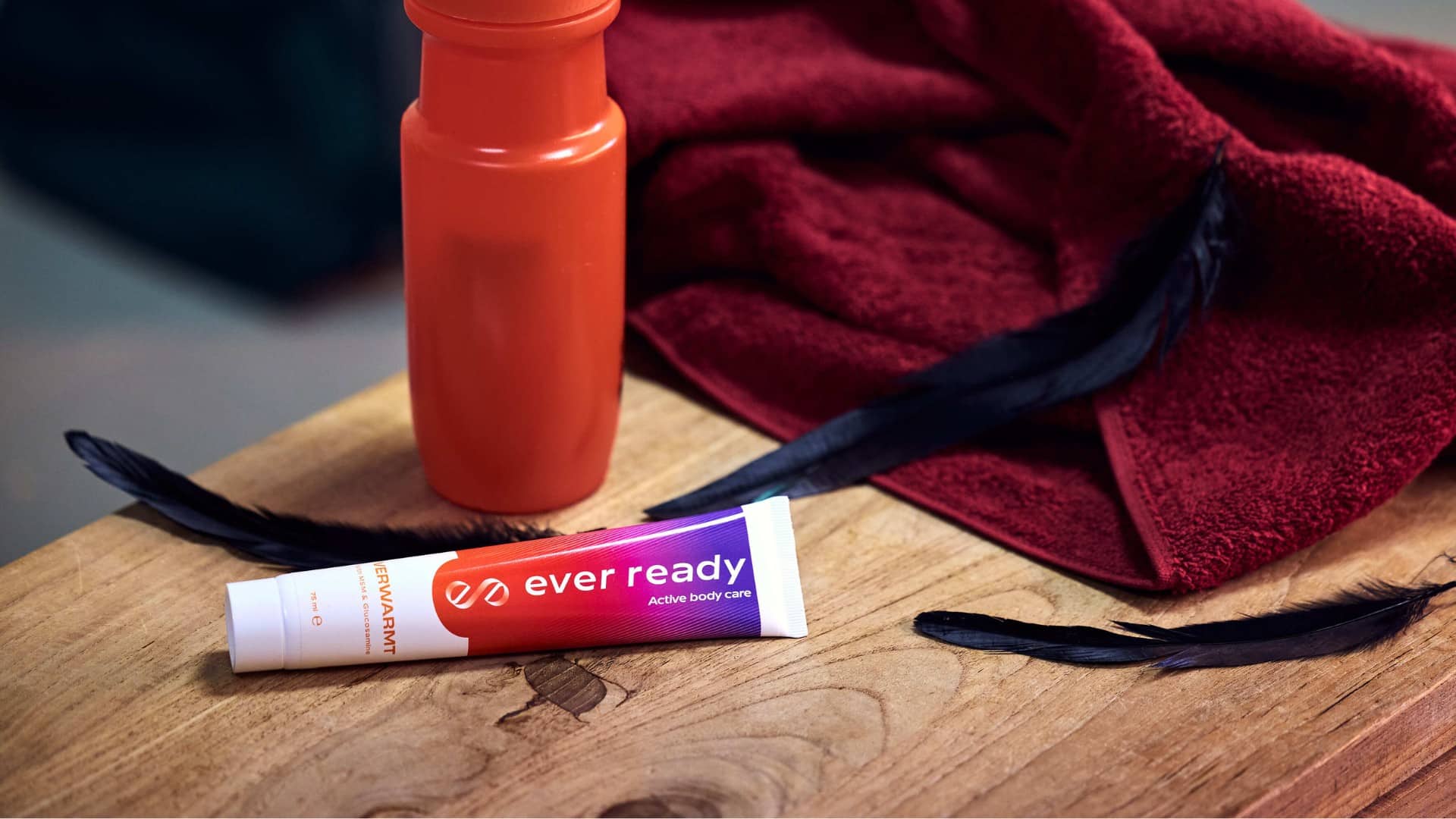 Be Ready met Ever Ready. Warmte creme voor je spieren