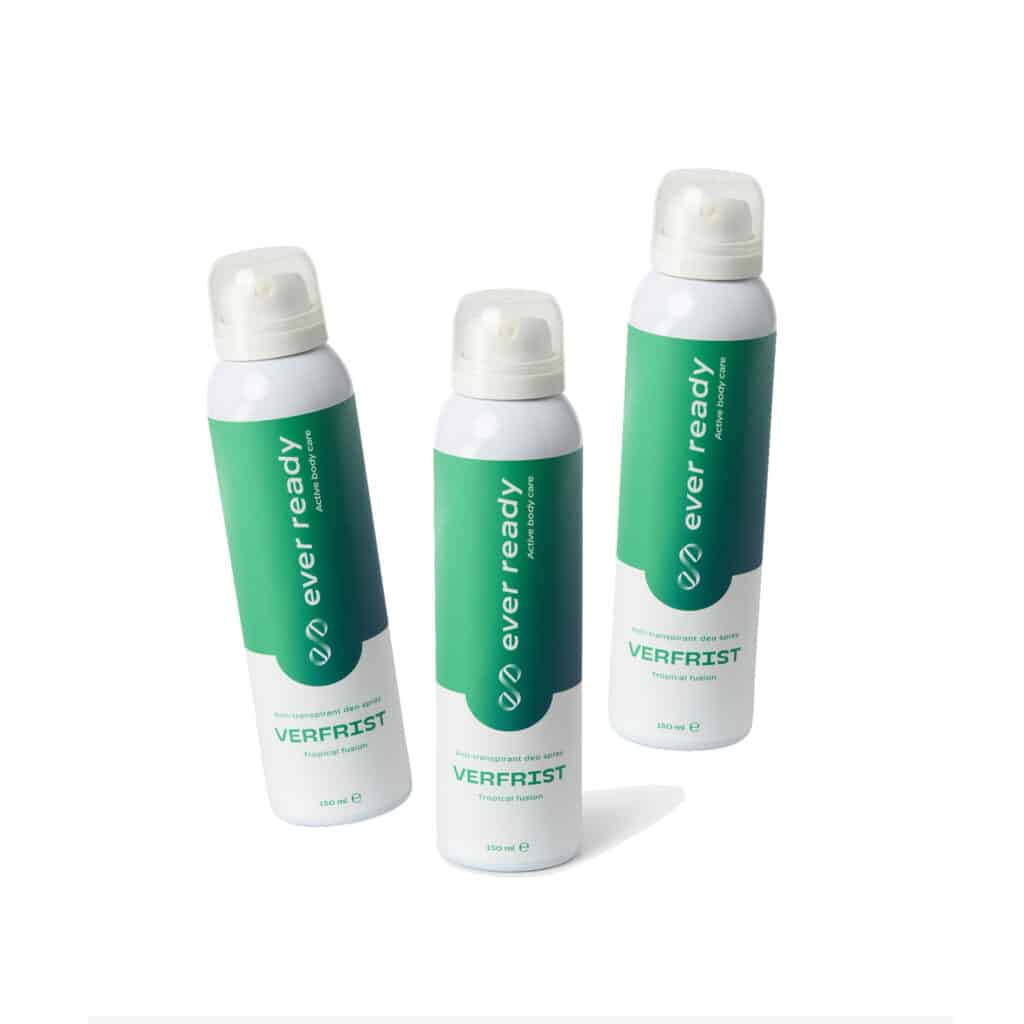 Deodorant van Ever Ready zonder alcohol